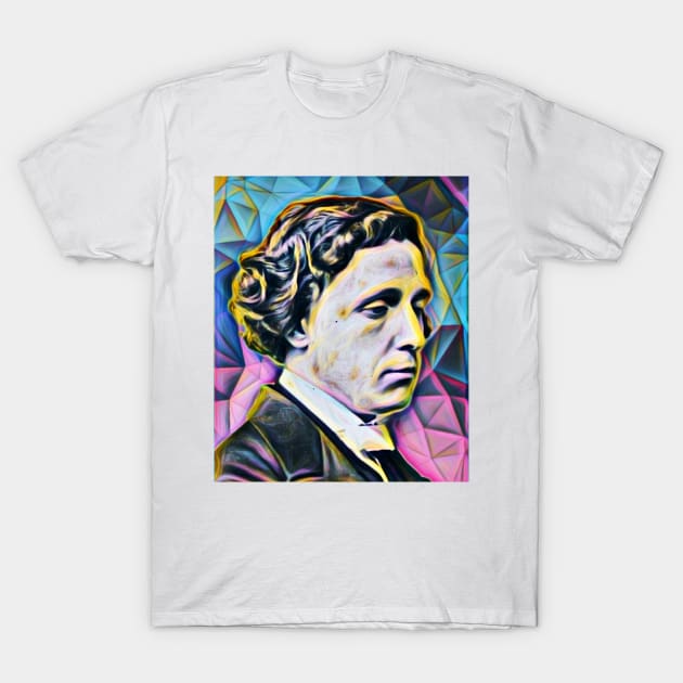 Lewis Carroll Portrait | Lewis Carroll Artwork 4 T-Shirt by JustLit